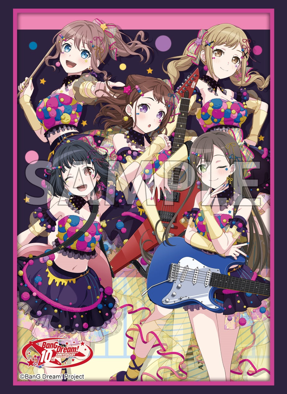 ブシロード スリーブコレクション エクストラ BanG Dream!『Poppin'Party』10周年ver.