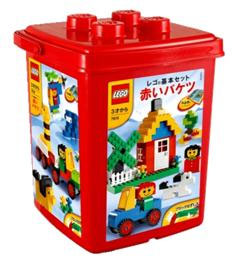 レゴ 7616 基本セット・赤いバケツ プレイマット付き
