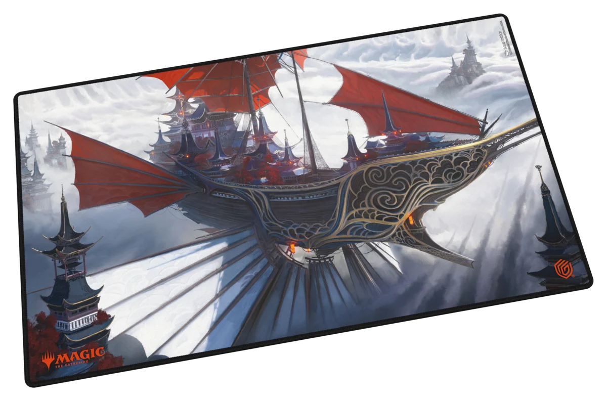 Play-Mat Magic: The Gathering "Tarkir: Dragonstorm" - Mystic Monastery