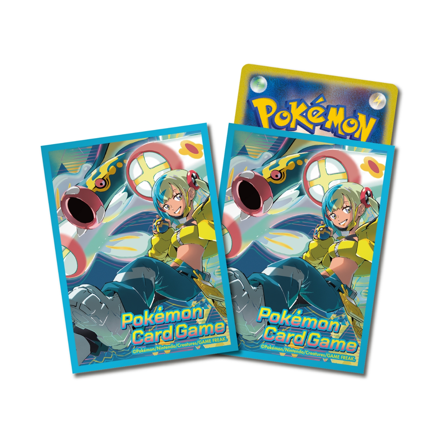 ポケモンカードゲーム デッキシールド カナリィ＆メガシビルドン