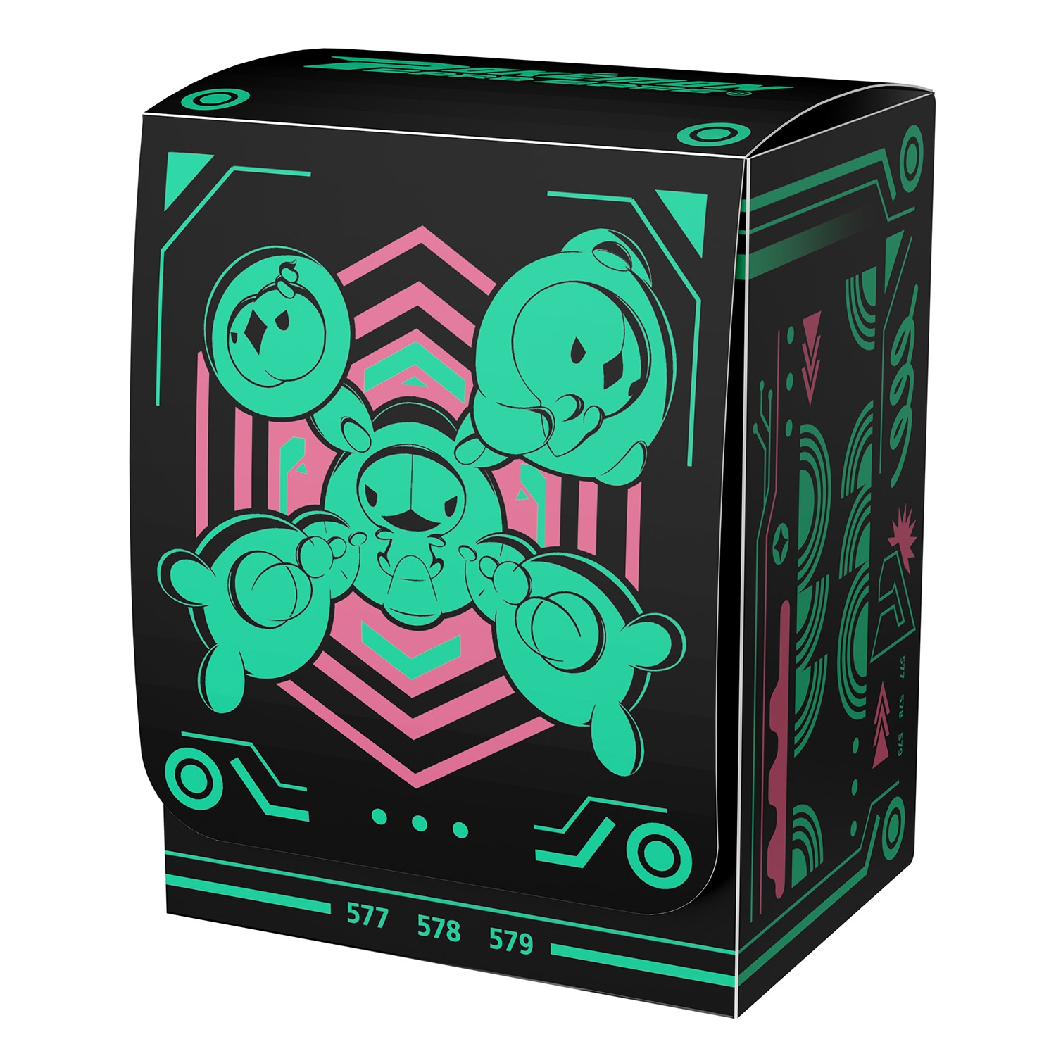 ポケモンカードゲーム デッキケース PSYCHO CYBER ユニラン ダブラン ランクルス