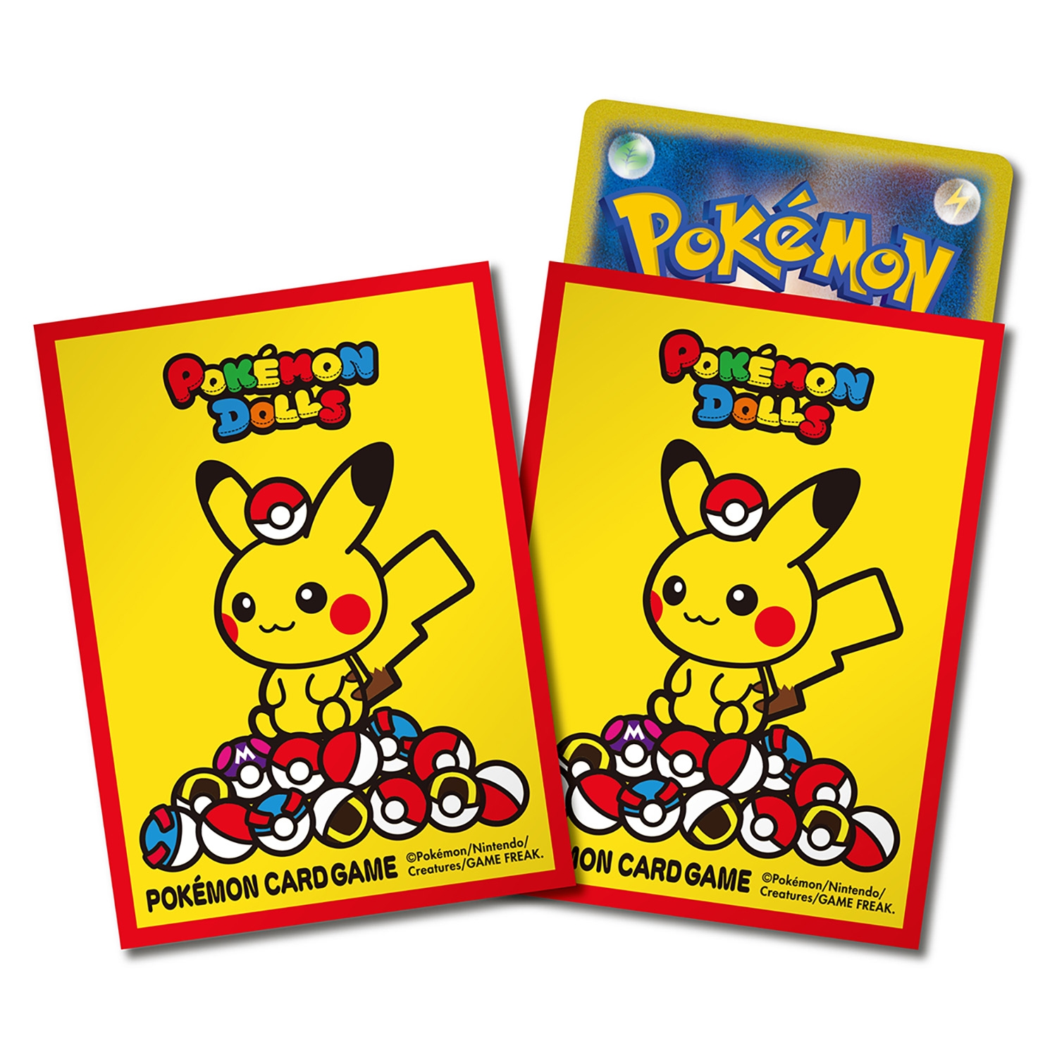 ポケモンカードゲーム デッキシールド ポケモンドールズ【レッド】