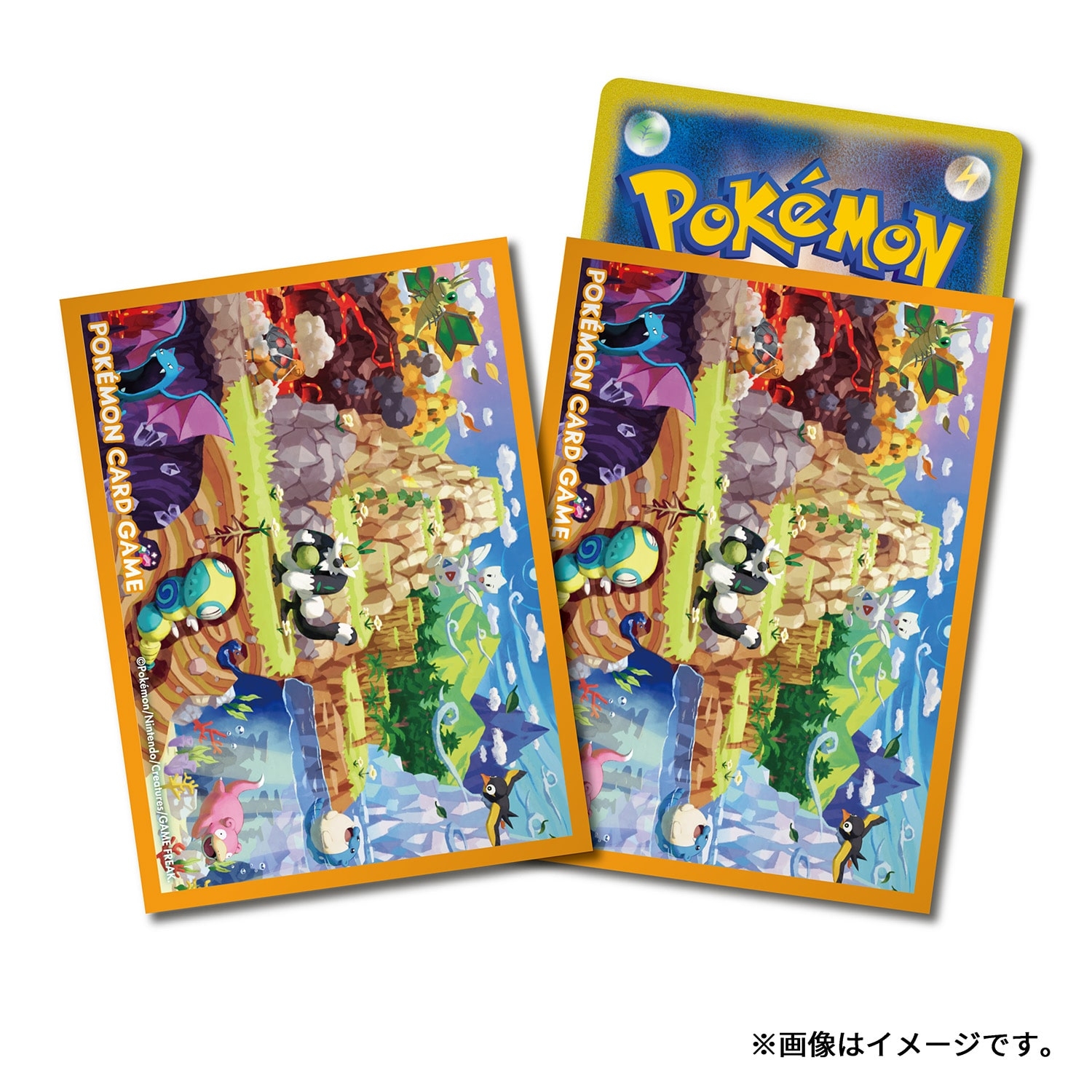 ポケモンカードゲーム デッキシールド つながるせかい -みんなのすみか-
