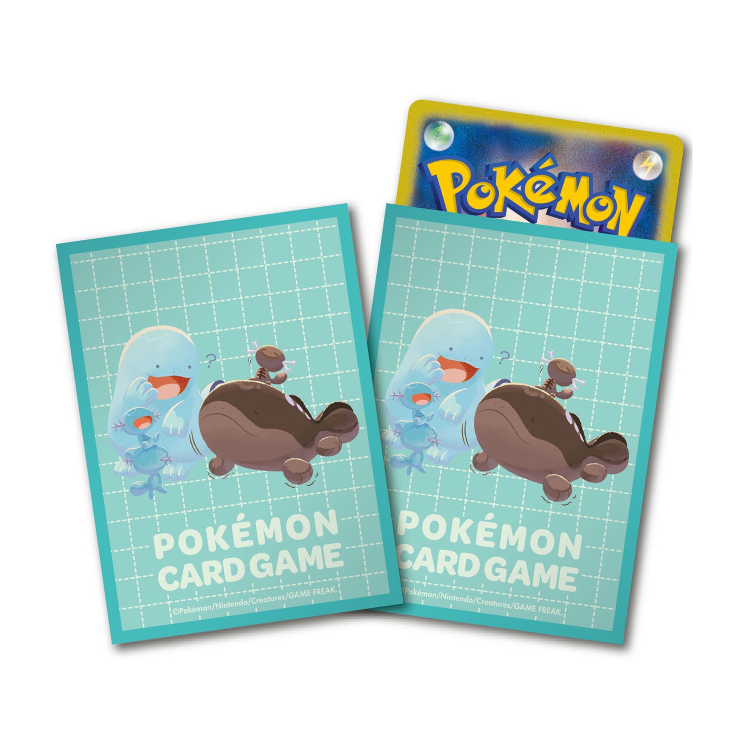 ポケモンカードゲーム デッキシールド にたものどうし ヌオー＆ドオー
