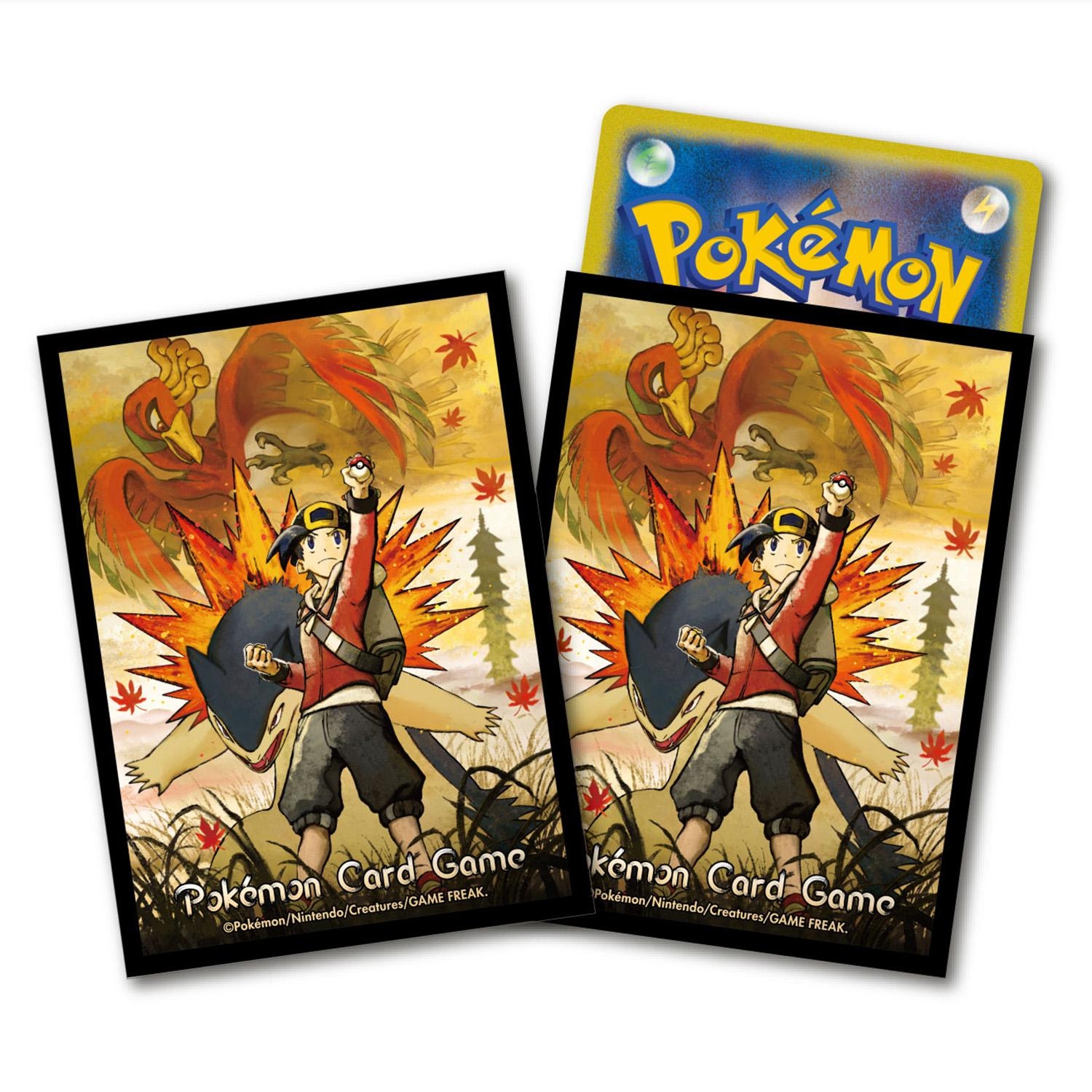 ポケモンカードゲーム  デッキシールド ヒビキ＆バクフーン