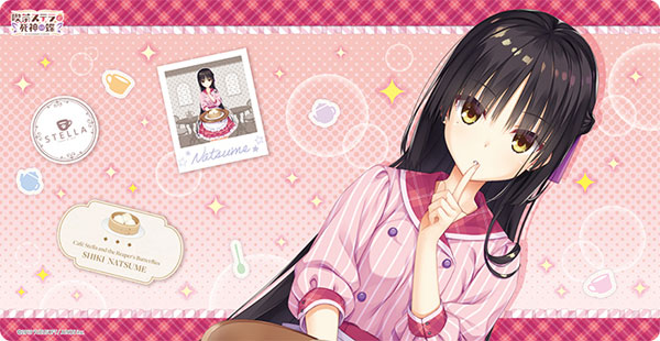 キャラクター万能ラバーマットスリム 喫茶ステラと死神の蝶「四季ナツメ」ウェイトレスVer.