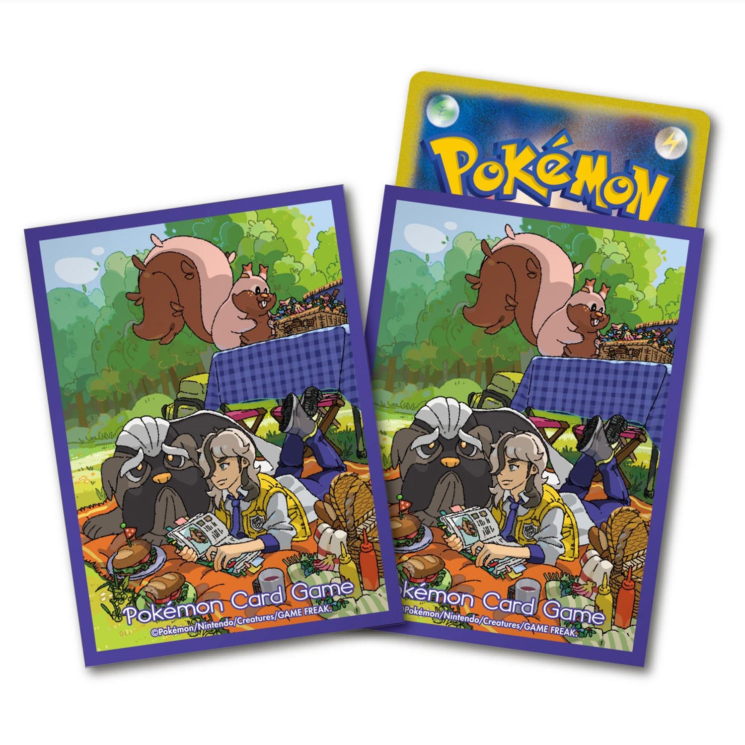 ポケモンカードゲーム  デッキシールド ペパー＆マフィティフ