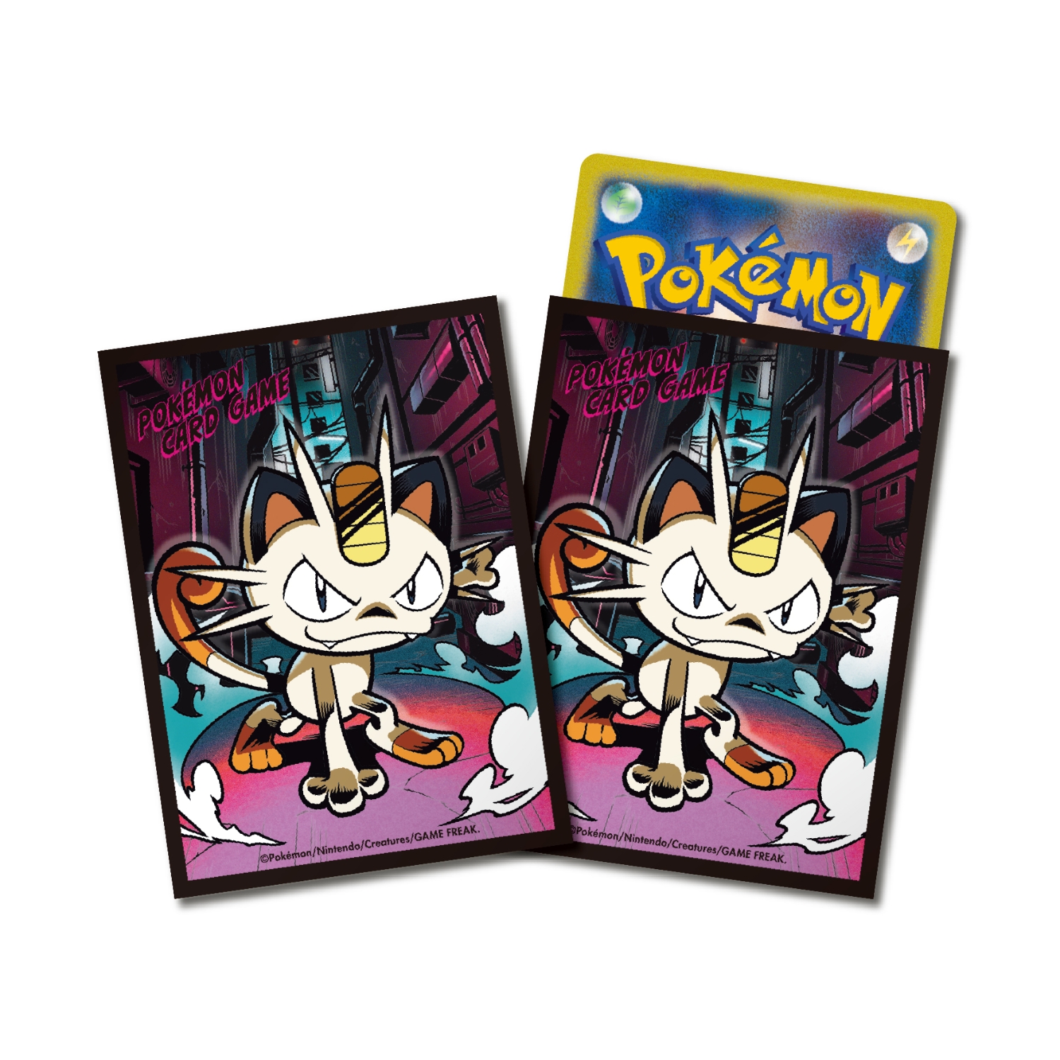 ポケモンカードゲーム デッキシールド プレミアム・グロス ニャース