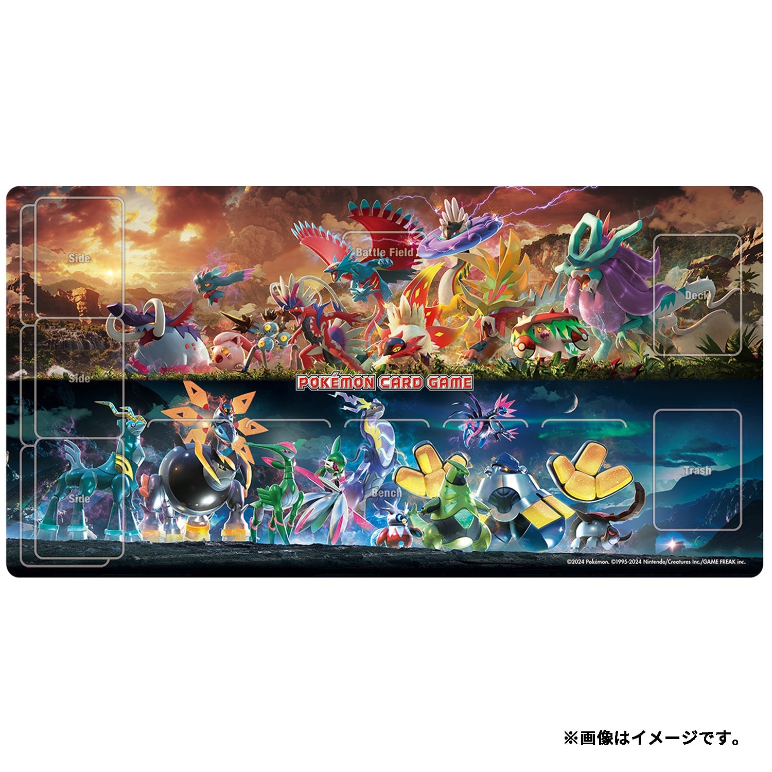 ポケモンカードゲーム ラバープレイマット 古代・未来