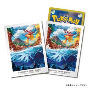ポケモンカードゲーム デッキシールド ホウエンの冒険 カイオーガ＆バシャーモ