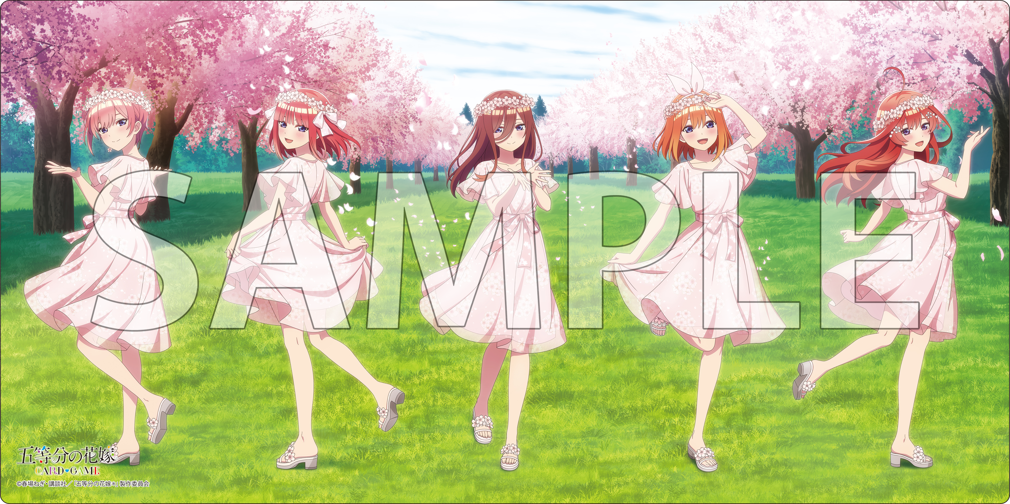 五等分の花嫁 ラバーマットコレクション V2 エクストラ 桜ver.