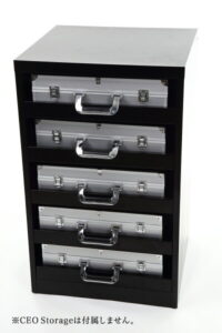 TOYGER CEO Cabinet (CEO Storage専用キャビネット、5個収納可) ブラック