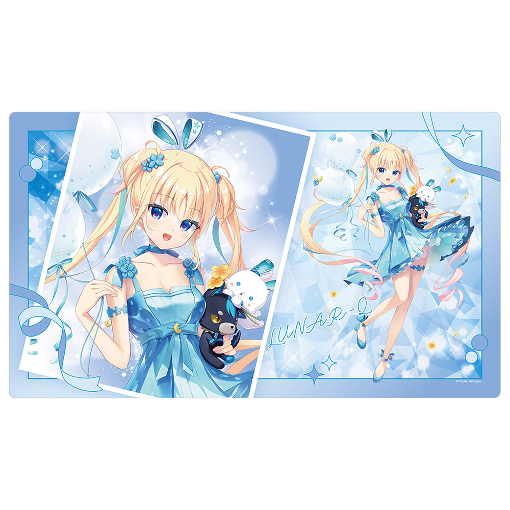 Key25th ラバーマット るなきゅん