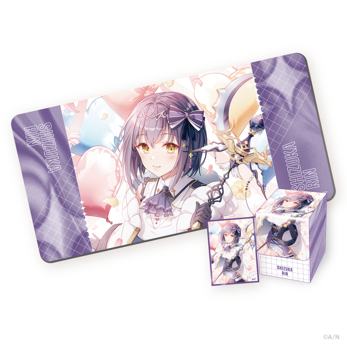 にじさんじ カードサプライ vol.4 静凛（ラバーマット・スリーブ・デッキケース）