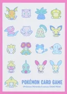 ポケモンカードゲーム デッキシールド(スリーブ) サイコソーダ・リフレッシュ 総柄 ポケモンセンター限定
