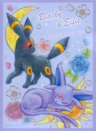 ポケモンカードゲーム デッキシールド(スリーブ) エーフィ＆ブラッキー フラワー ポケモンセンター限定