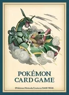 ポケモンカードゲーム デッキシールド(スリーブ) PIKACHU ADVENTURE レックウザ ポケモンセンター限定