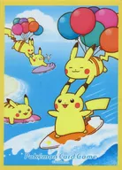 ポケモンカードゲーム デッキシールド(スリーブ) なみのりピカチュウ＆そらをとぶピカチュウ ポケモンセンター・ポケモンストア限定