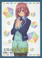 きゃらスリーブコレクションマットシリーズ 五等分の花嫁 中野三玖 イベント限定 [No.EV092]