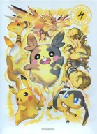 ポケモンカードゲーム デッキシールド(スリーブ) タイプファイターズ 雷 ポケモンセンター限定