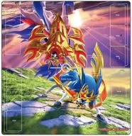 ポケモンカードゲーム フルサイズ布製プレイマット ザシアン・ザマゼンタ ポケモンセンター限定
