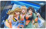 ドルフィンウェーブ ラバーマット(プレイマット) 彩戸詩絵＆ヴィーナ/綺羅星神奈＆山葉由芽