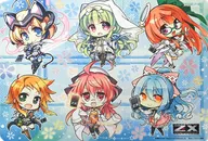 ラバープレイマット Z/X -Zillions of enemy X- 「ぷちきゃら 2017 春」 イベント限定