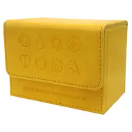 ポケモンカードゲーム フリップデッキケース GYM BADGES KT YELLOW ポケモンセンター限定