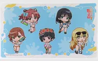 とある科学の超電磁砲T ラバーマット(プレイマット) ミニキャラ/水遊び