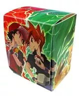 ポケモンカードゲーム デッキケース レッド＆グリーン ポケモンセンター限定