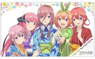 五等分の花嫁 ラバーマット(プレイマット) 浴衣