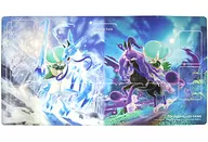 ポケモンカードゲーム ラバープレイマット バドレックス(はくばじょうのすがた)＆バドレックス(こくばじょうのすがた) ポケモンセンター・ポケモンストア限定