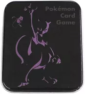 ポケモンカードゲーム ダメカン缶ケース ミュウツー ver.3 シルエット ポケモンセンター限定