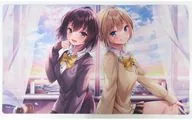 隣の席の女の子 ラバーマット(プレイマット) 黒川さん＆白石さん