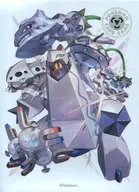 ポケモンカードゲーム デッキシールド(スリーブ) タイプファイターズ 鋼 ポケモンセンター限定