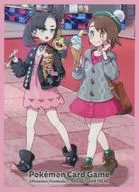 ポケモンカードゲーム デッキシールド(スリーブ) POKEMON TRAINERS Off Shot! ユウリ＆マリィ ポケモンセンター限定
