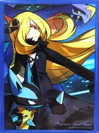 ポケモンカードゲーム デッキシールド(スリーブ) シロナの全力 ポケモンカードジム限定（開封済み）
