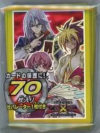 遊戯王ZEXAL デュエリストカードプロテクター(スリーブ) III・IV・V(スリー・フォー・ブイ)（開封済み）
