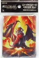 モンスターハンター ハンティングカード カードスリーブ 紅蓮の皇帝（開封済み）