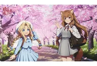 盾の勇者の成り上がり Season 4 描き下ろしラバーマット(プレイマット) ラフタリア＆フィーロ/学園風