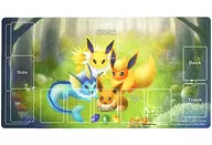 ポケモンカードゲーム ラバープレイマット イーブイと進化 ポケモンセンター限定