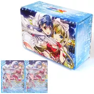 合皮製デッキケース Z/X -Zillions of enemy X- 『あづみ＆リゲル ホワイトクリスマスVer.』 イベント限定