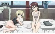 ストライクウィッチーズ ラバーマット(プレイマット) ハルトマン＆バルクホルン