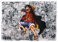 『ONE PIECE』 プレイマット ジャンプキャラクターズストア限定
