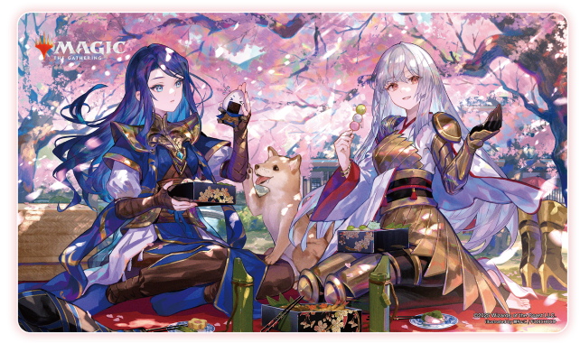 放浪皇のお花見 プレイマット（放浪皇）