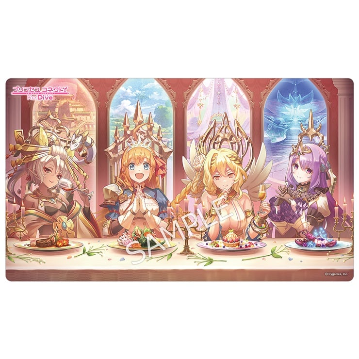 プリコネR 8th Anniversaryのマルチプレイマット4種が登場