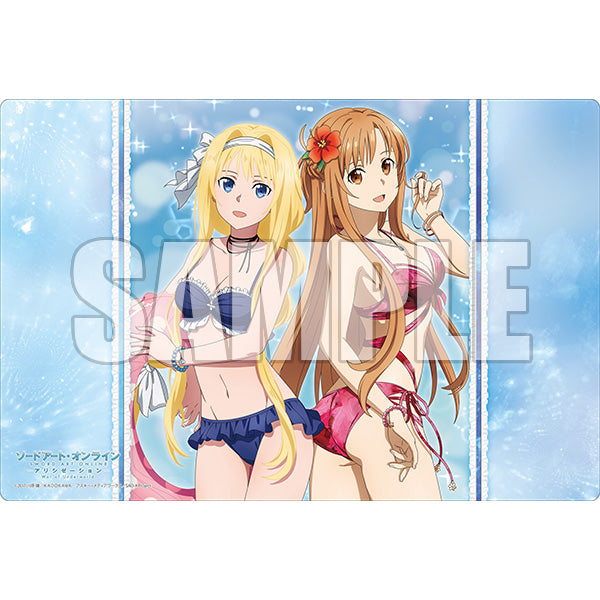 ブシロード ラバーマットコレクションエクストラ Vol.177 ソードアート・オンライン アリシゼーション War of Underworld『明日奈＆アリス』水着ver.