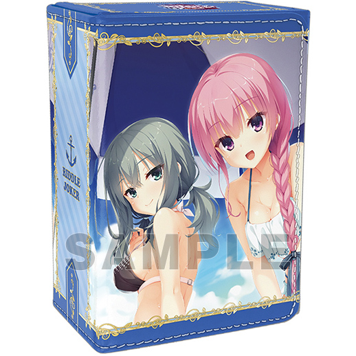 合皮製デッキケースＷ RIDDLE JOKER 表面デザイン