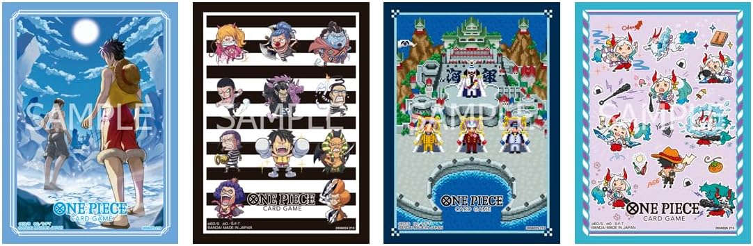 ONE PIECEカードゲーム オフィシャルカードスリーブ15 4種アソート