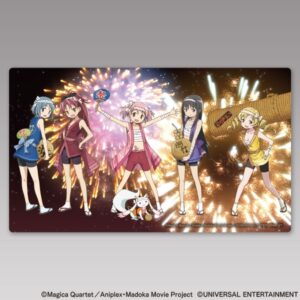 【ラバープレイマット】SLOT劇場版 魔法少女まどか☆マギカ[前編]始まりの物語／[後編]永遠の物語-花火師ver.
